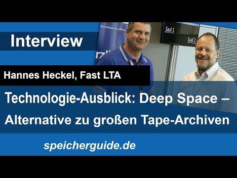DeepSpace: Technologie-Alternative zu großen Tape-Archiven - Hannes Heckel, Fast LTA
