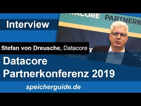 Datacore Partnerkonferenz 2019 - Stefan von Dreusche