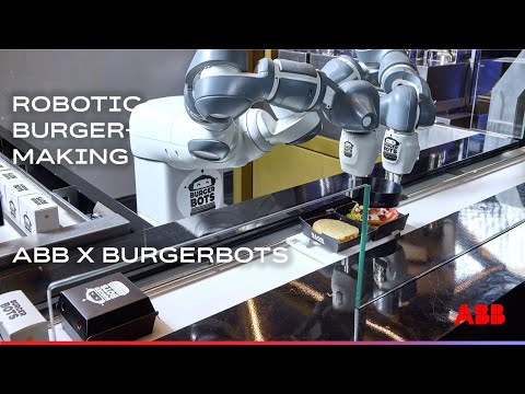 Robotic burger-making in 27 seconds!
