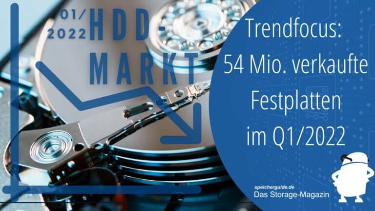 Trendfocus: 54 Millionen verkaufte HDDs im Q1/2022