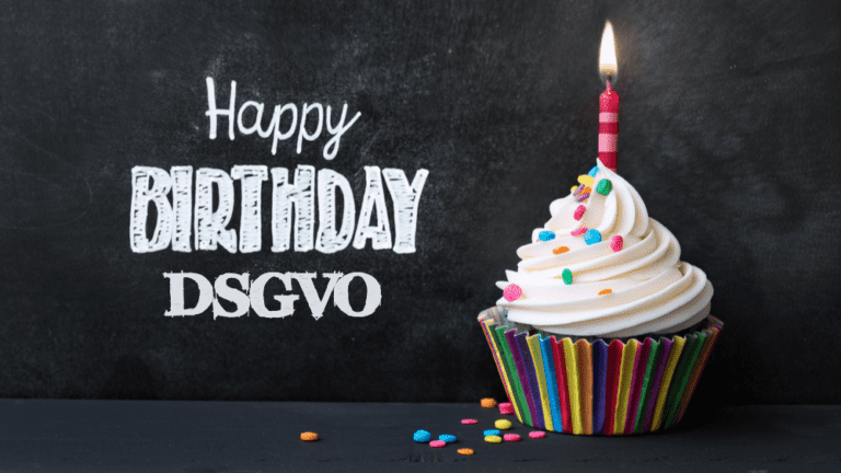 Happy Birthday DSGVO shutterstock 363560876
