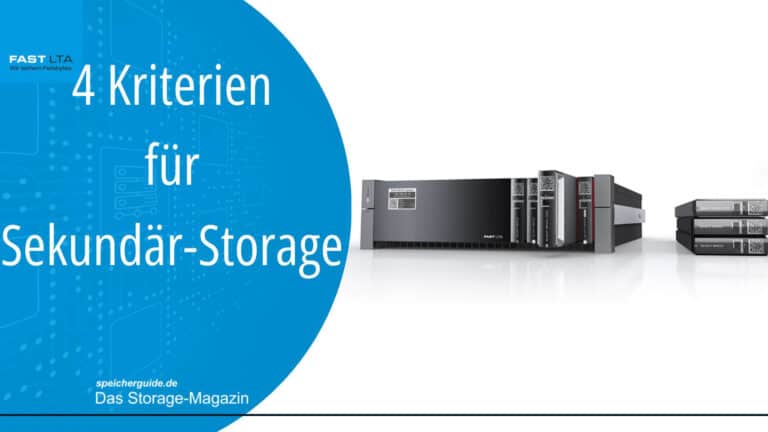 4 Kriterien für Sekundär-Speicher