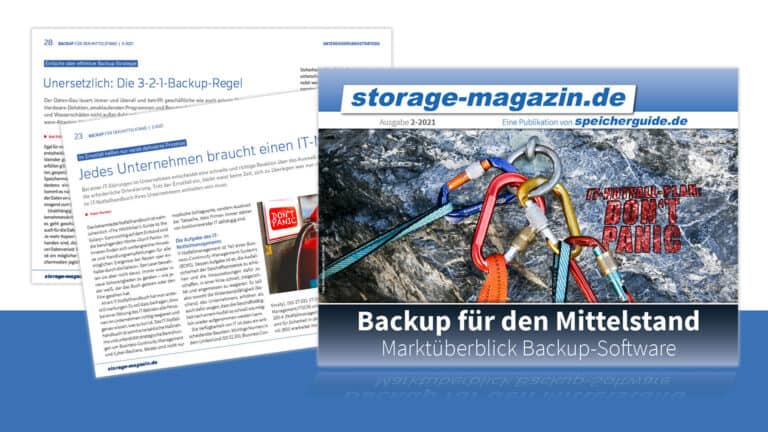 Storage-Magazin 02-2021: Backup für den Mittelstand