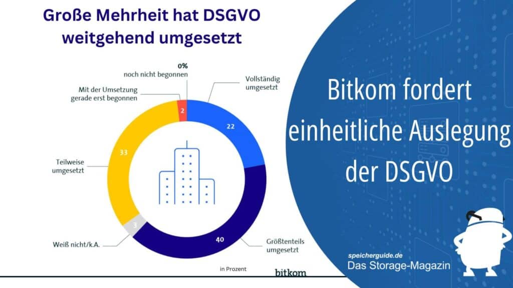 DSGVO: Bitkom fordert einheitliche Auslegung