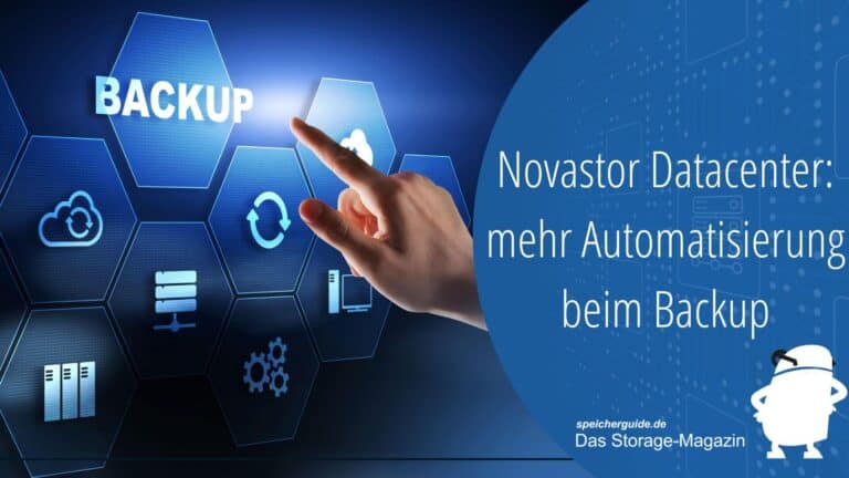 Die neue Version von Novastor Datacenter bietet ein automatisiertes Cloud-Backup und eine Integration der Tape-Sicherungen in ein neues User-Interface.
