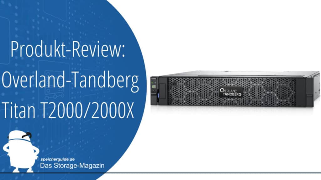 Die Titan T2000 von Overland-Tandberg ist ein Storage-System für den Einstiegsbereich bei kleinen und mittleren Unternehmen.