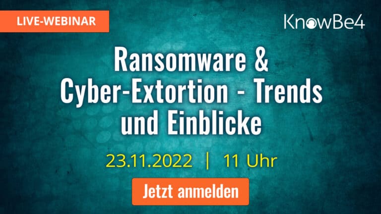 Webinar Ransomware & Cyber-Extortion