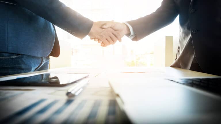 Handschlag, Partner, Partnerprogramm