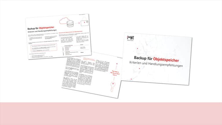 Backup fuer Objektspeicher POINT