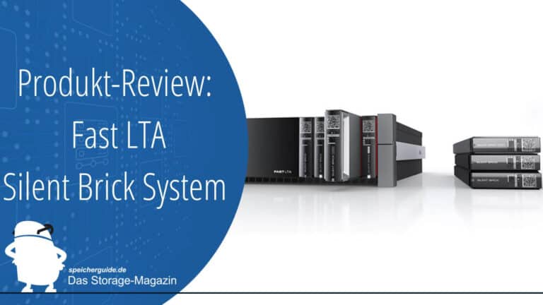 Das modulare Silent-Brick-System von Fast LTA arbeitet mit robusten Aluminium-Containern, in denen jeweils zwölf HDDs oder SSDs stecken.