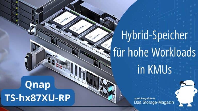 Qnap TS-hx87XU-RP: Schneller Hybrid-Speicher für hohe Workloads