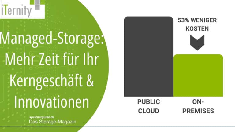 ESG-Kostenvergleich zwischen Public-Cloud-Speichern und einer On-Premises-Lösung