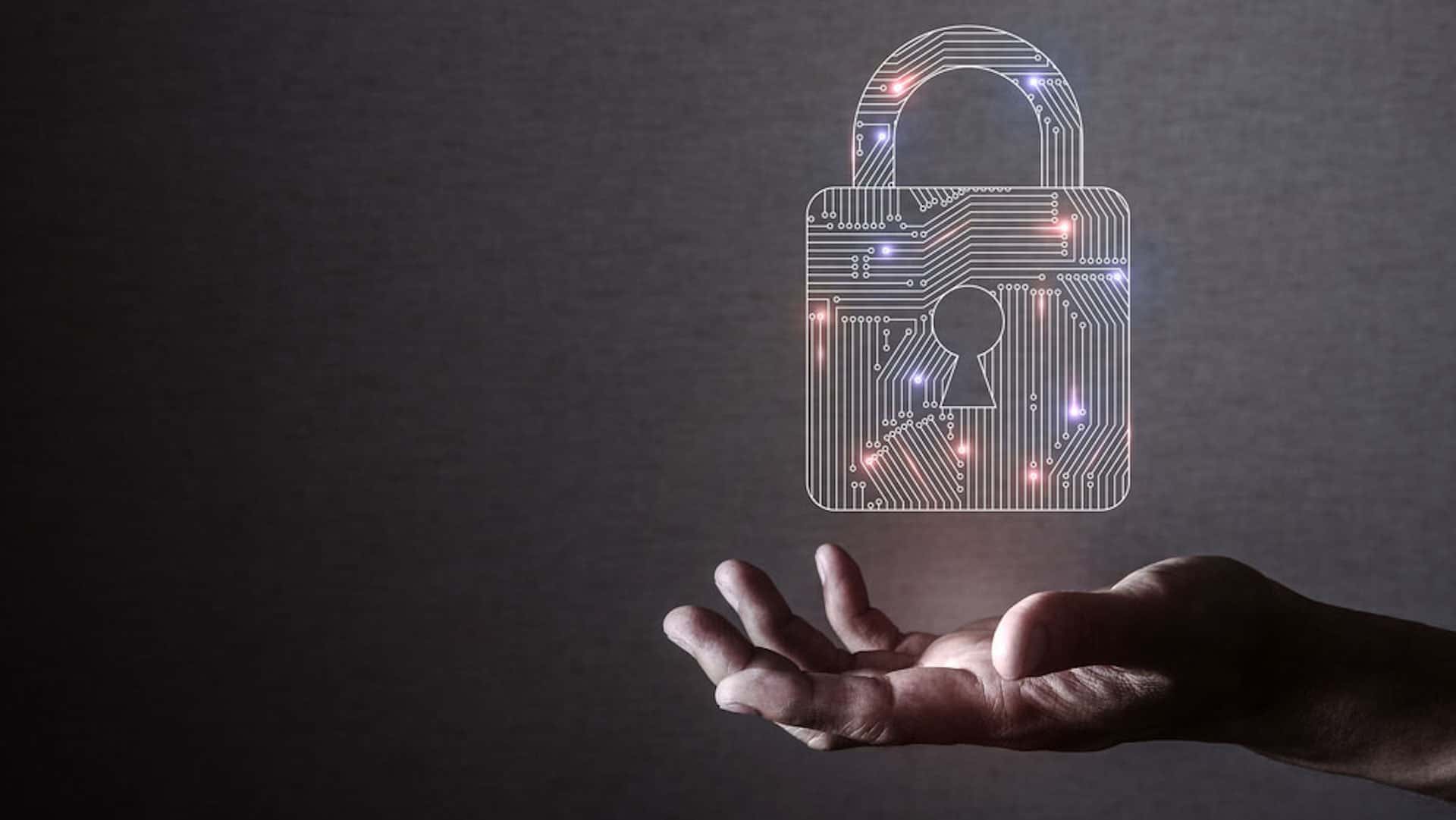 Better security. Биометрическое шифрование. Securities Finance. Cyber personality. 960х540 фон для презентации.