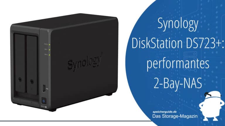 Synology DiskStation DS723+: performantes 2-Bay-NAS 1 Synology DiskStation DS723+: performantes 2-Bay-NAS