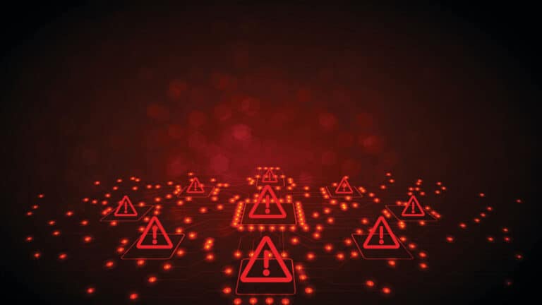 Wachsende Cybergefahr durch Nationalstaaten 1 Warnung shutterstock 2242789251