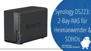 Synology Diskstation DS223: 2-Bay-NAS für Heimanwender & SOHOs