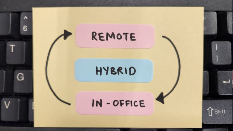 Hybridarbeit gewinnt an Beliebtheit und stärkt Zusammenhalt 1 Hybrides Arbeiten