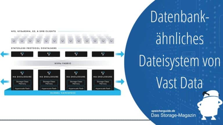 Vast Data stellt Datenbank-ähnliches Dateisystem vor