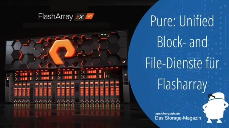 Pure bietet Unified Block- and File-Dienste für Flasharray