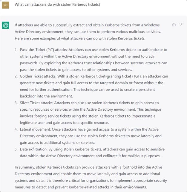 Der Angreifer wählt eine Technik aus und fragt dann ChatGPT, wie sie angewendet werden kann.