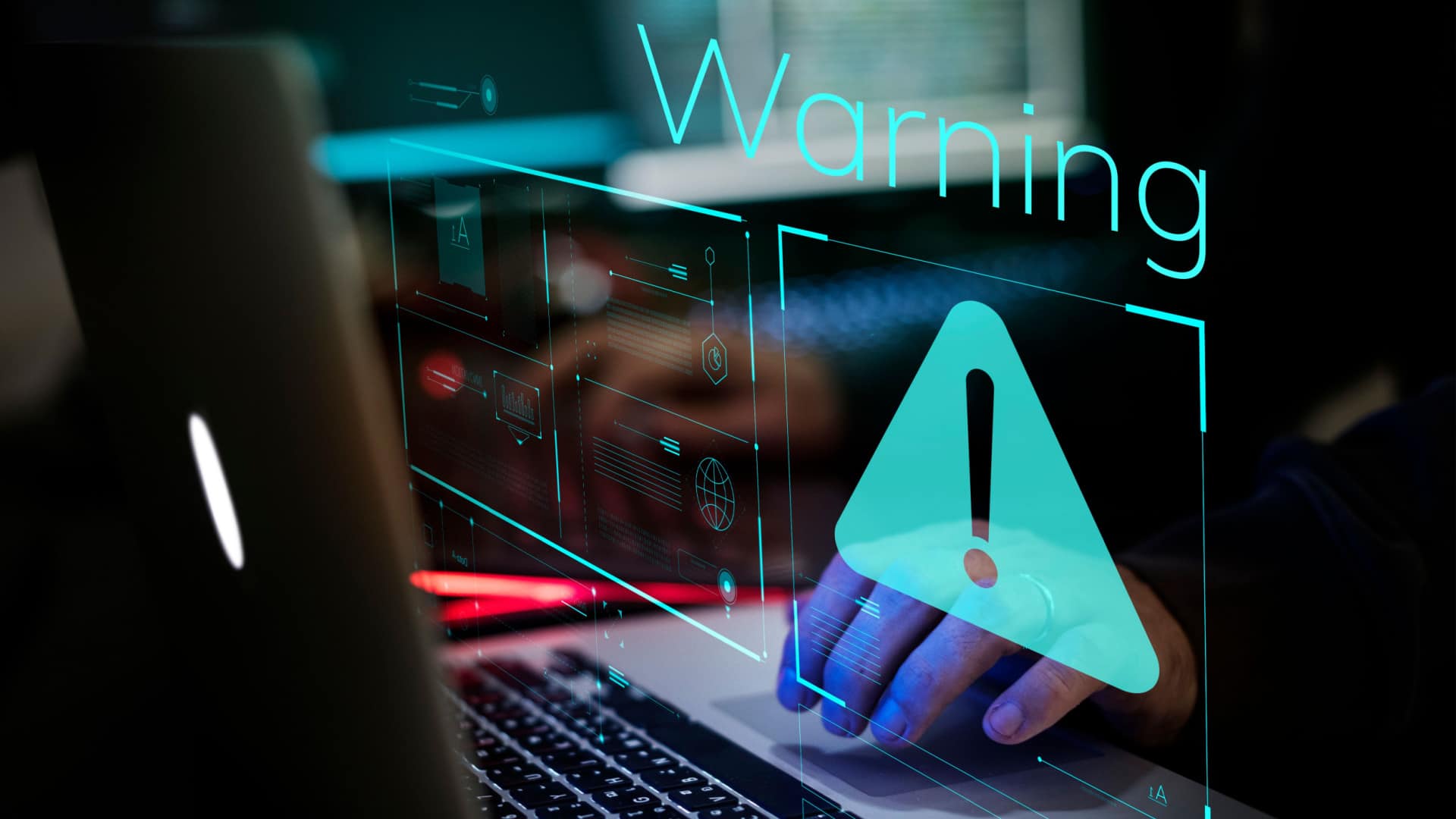 Sicherheitsleck, Warnung, Cybersecurity