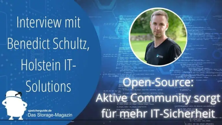 Expertengespräch mit Benedict Schultz, Holstein IT-Solutions