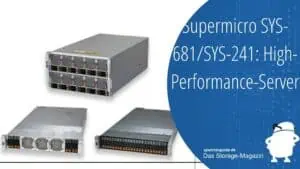 Supermicro SYS-681/SYS-241: hoch performante 8- und 4-Sockel-Server (Bild: Supermicro).