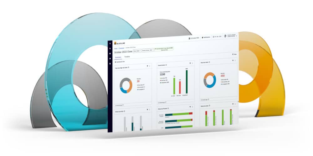 Quantensprung 2 BlackLine Dashboard