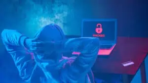 Cyberangriffe, gehackt