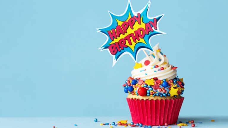 Geburtstag, Happy Birthday, PDF