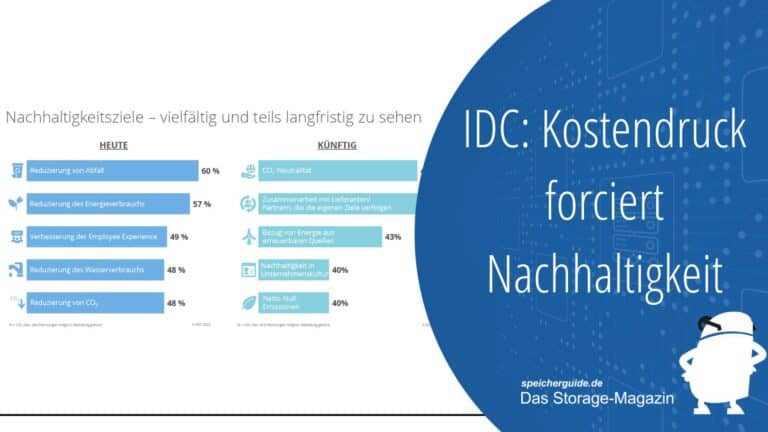 IDC: Kostendruck forciert Nachhaltigkeit 1 IDC: Kostendruck forciert Nachhaltigkeit