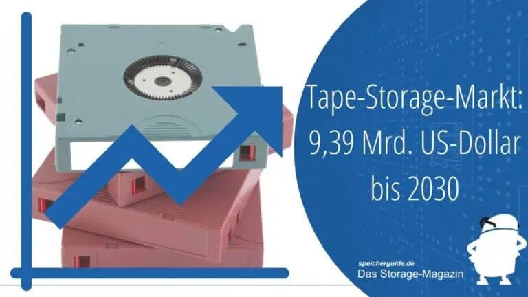 Straits: Tape-Storage-Markt erreicht 9,39 Milliarden US-Dollar bis 2030