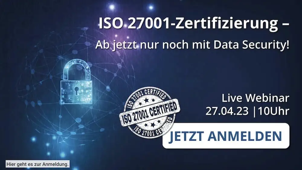 Webinar Forcepoint ISO 27001