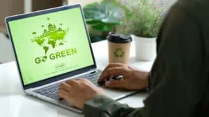 Grüne Webseiten