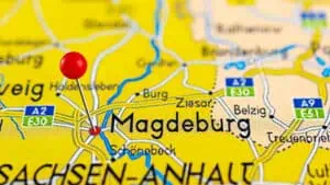 Magdeburg Karte