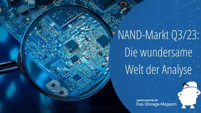 NAND-Markt Q3/2023: Die wundersame Welt der Analyse