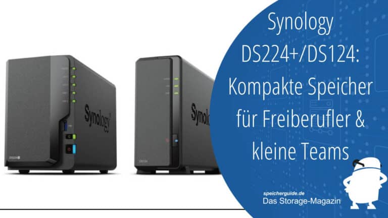 Synology DS224+/DS124: Kompakte Einsteigerspeicher 1 Synology DS224+/DS124: Kompakte Einsteigerspeicher