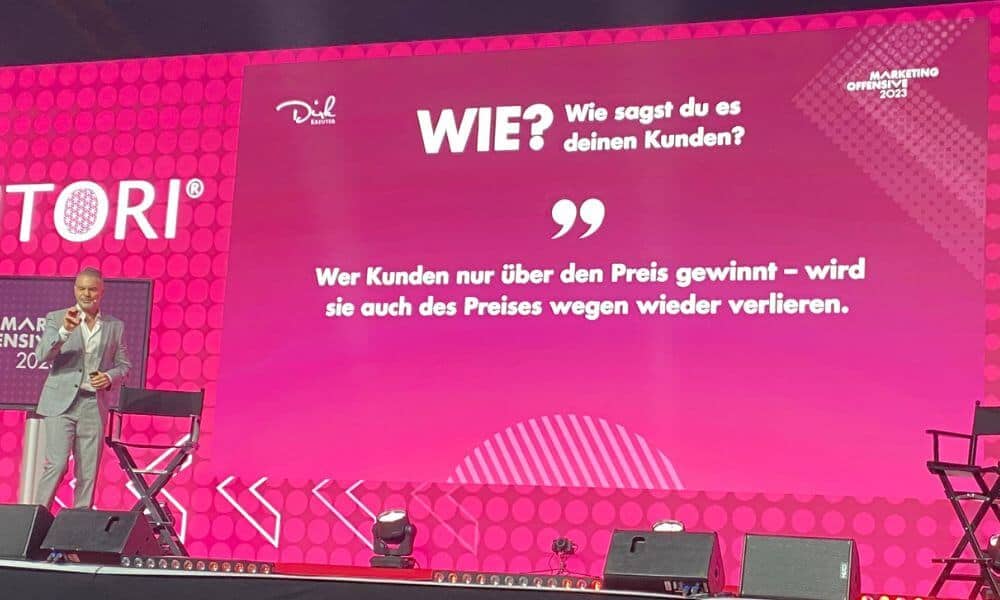 Für Dirk Kreuter sind Rabatte und günstige Preise kein sinnvolles Mittel, um Kunden zu gewinnen overdelivery dagegen schon.