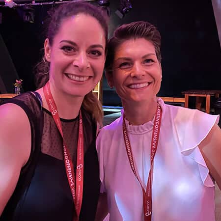 Julia Käser auf der Marketingoffensive in Hamburg
