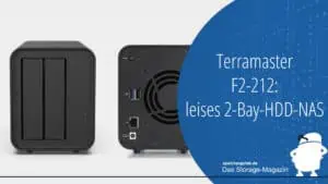 Terramaster F2-212: leises 2-Bay-HDD-NAS