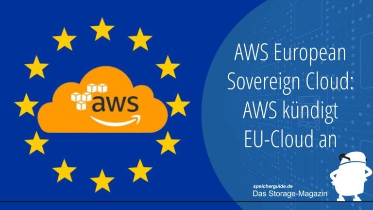 AWS European Sovereign Cloud: AWS kündigt EU-Cloud an 1 Amazon Web Services kündigt AWS European Sovereign Cloud an. Der Betrieb soll komplett in der EU stattfinden.