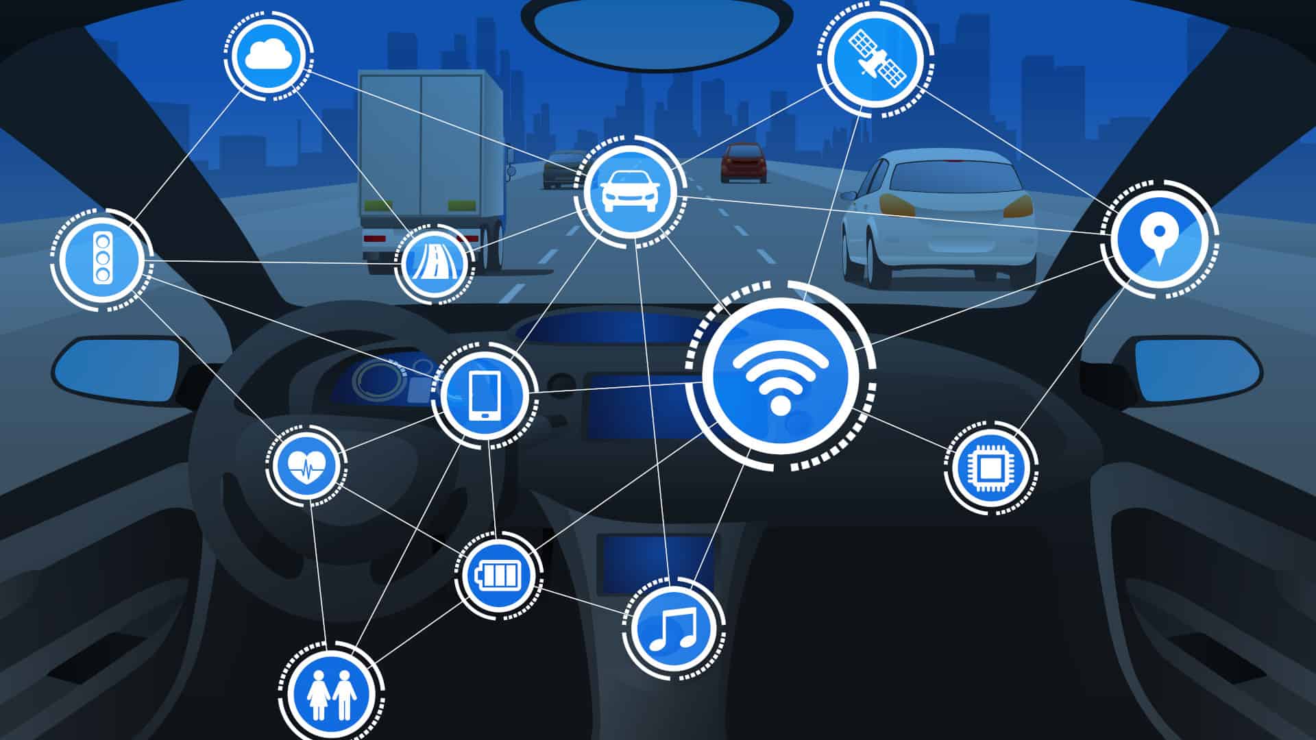 Vernetzte Fahrzeugdaten gefragter denn je 1 vernetztes Fahrzeug