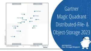 Gartner Quadrant für Distributed-File- & Object-Storage 2023