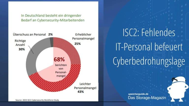 ISC2: Fehlendes IT-Personal befeuert Cyberbedrohungslage 1 ISC2: Fehlendes IT-Personal befeuert Cyberbedrohungslage