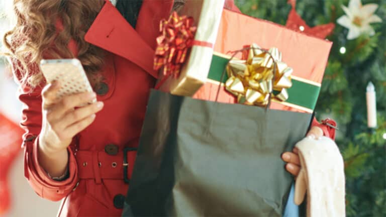 Weihnachtsshopping