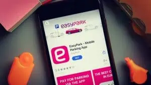 Datenleck, Easypark, Park App