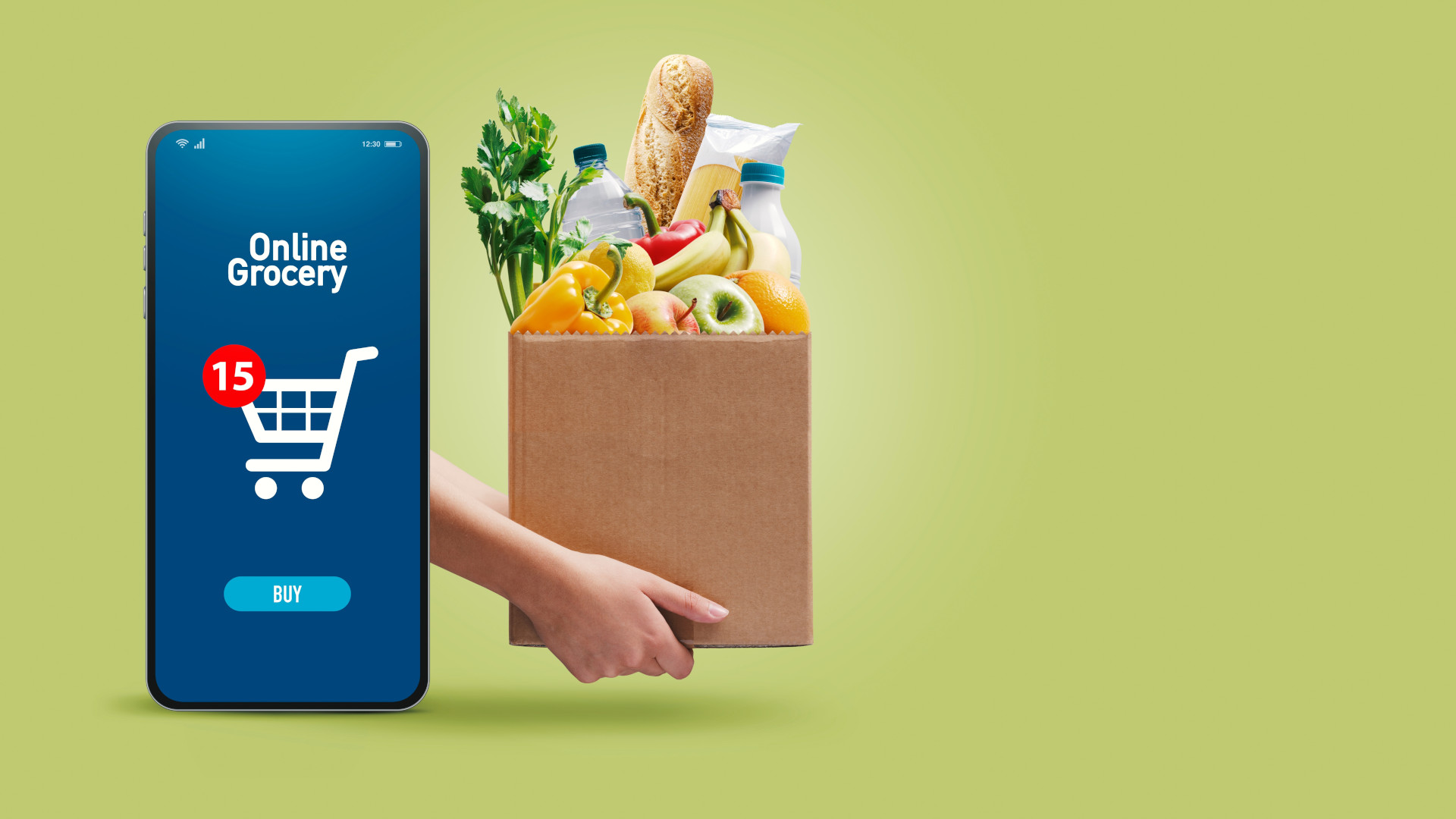 Mehr als 50 % nutzen Apps von Lebensmittelhändlern 1 Lebensmittel App
