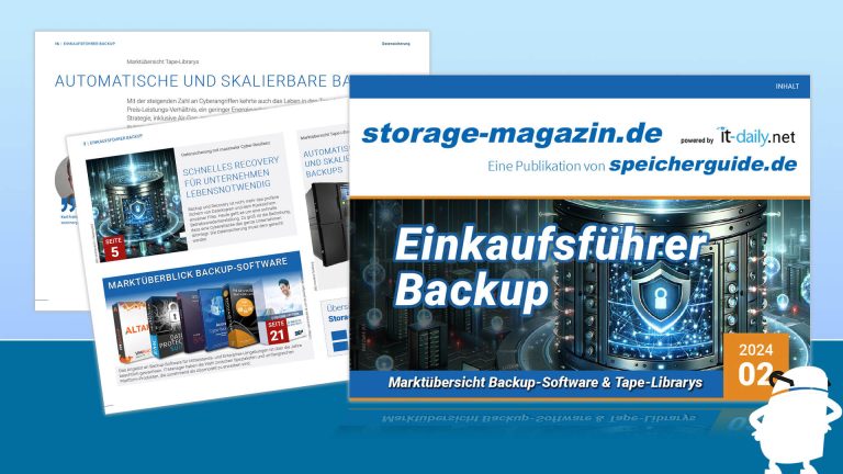 Storage-Magazin 02-2024 Einkaufsführer Backup 1 Storage-Magazin 02-2024 Einkaufsführer Backup