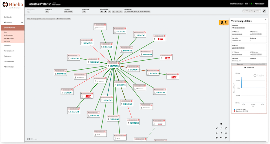 2023 01 Rhebo Industrial Protector30 GUI Netzwerkkarte Details DE