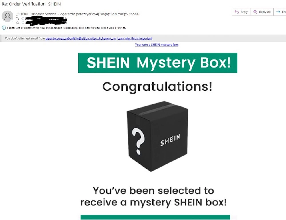 Shein-Spoofing